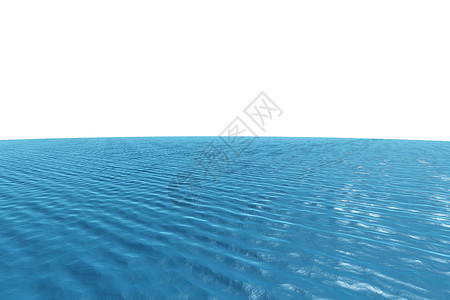 数字生成的图形蓝色海洋绘图计算机插图背景图片