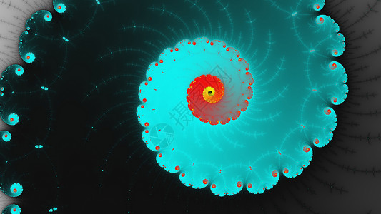 Mandelbrot 分形缩放模式几何学螺旋背景图片