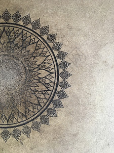 圆形花纹古鼓社论传统文化兽皮模式图案墙纸圆圈艺术背景图片