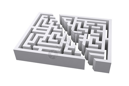 迷宫复合图像背景绘图插图数码计算机灰色图形原图白色房间背景图片