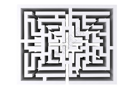 迷宫复合图像白色解决方案原图插图绘图房间计算机图形背景数码背景图片