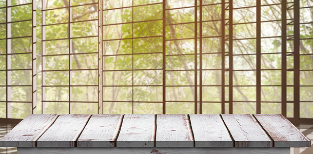 木制地板复合图像空白地面环境广告窗户木头背景图片