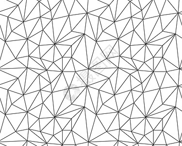 白色三角形拼接三角形的无缝背景创造力风格钻石艺术细胞技术网格装饰插图白色插画