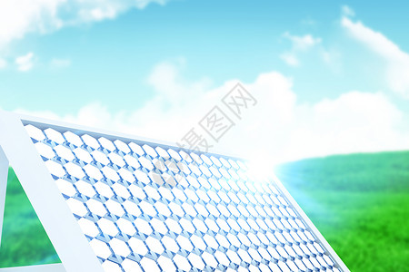 太阳能电池板设备插图复合图像综合图象白屏背景成就沉思愿望六边形太阳能快乐业务资源背景图片