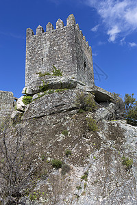 索塞尔哈城堡窗户地标石头建筑建筑学别墅历史性历史城市旅行背景图片