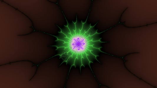 Mandelbrot 分形光模式螺旋数学几何学背景图片