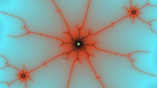 Mandelbrot 分形光模式数学螺旋几何学背景图片