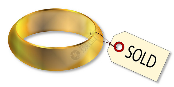 出售金环圆形金子艺术婚礼戒指圆圈艺术品标签插图绘画背景图片