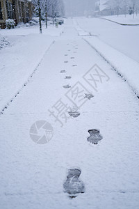雪中步骤背景图片