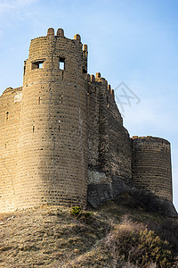 库赫拉尼克萨尼的城堡废墟旅游旅行山顶建筑堡垒高清图片