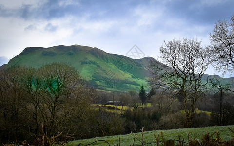 爱尔兰Sligo县的绿山高清图片