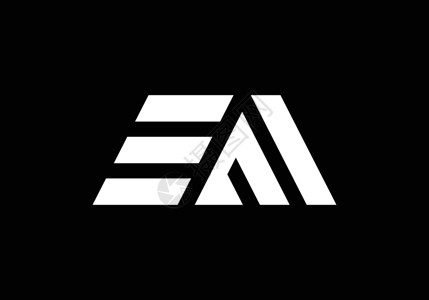 EA 字母标志设计现代简约字母矢量图标标志插图营销商业身份推广汽车网络公司品牌字体标识背景图片