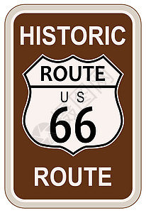 历史道路66插图交通黑色绘画街道路线城市白色背景图片