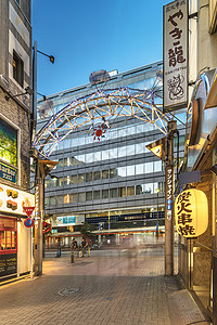 阳光城东京中央大街高清图片