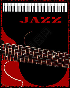 爵士乐俱乐部仪器俱乐部艺术品绘画会场艺术钢琴吉他麦克风音乐背景图片
