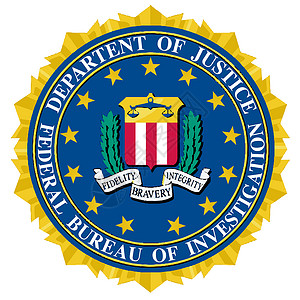 联邦调查局海豹标识插图艺术艺术品徽章联邦绘画背景图片