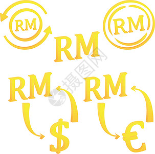 马来西亚亚庇Malaysi 的马来西亚林吉特货币符号图标设计图片