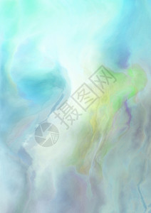 垂直空白蓝色和绿色画笔艺术纸背景背景图片