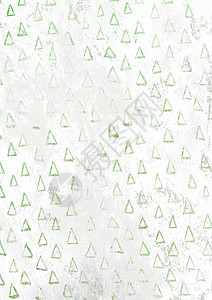 绿色圣诞树图案空生锈的白皮书背景背景图片