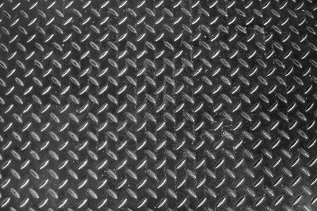 钢脏和用过的方格板金属板 可以用作背景或纹理棋盘格地板制造业材料床单地面金属涂层盘子工程背景图片