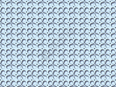 抽象的白色背景 3阴影风格插图装饰蓝色海浪动力学纺织品网格艺术背景图片