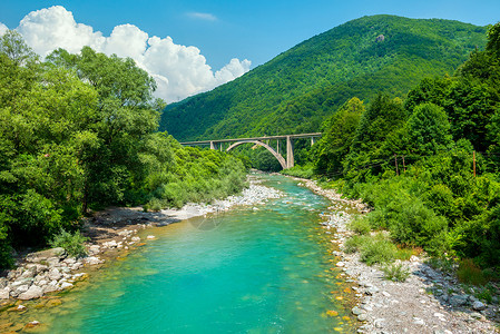 莫塔拉河旅游天空高清图片