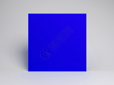 3d 渲染抽象讲台背景  Abstract3d 渲染白色背景与蓝色 rectangl产品平台场景广告工作室小样地面空白插图作品背景图片