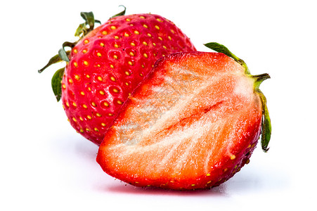 树草莓 白叶与白叶隔绝叶子小路商品团体营养素白色收藏果味浆果包装背景图片