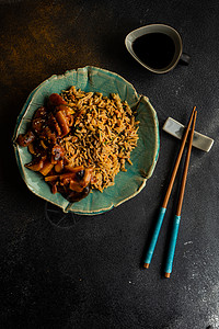 酸甜苦辣传统中国食品制品乡村晴天食物环境筷子油炸芝麻刀具蔬菜背景