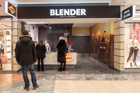 blender爱沙尼亚塔林的Blender商店外墙背景