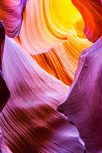 纳瓦霍砂岩亚利桑那洞穴高清图片