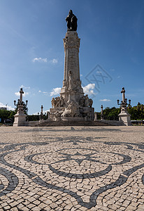 庞巴尔侯爵城市葡萄牙语高清图片