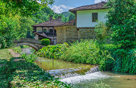 加布罗沃保加利亚Etar 建筑工程人文地理综合体房子旅行遗产森林石桥假期吸引力旅游历史人种学背景