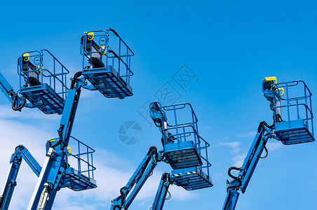电热振动升降机 空中平台升升机 远光浮力机械天空男人程序机器库存安全电梯篮子车辆背景图片