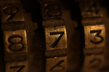 复式铜锁数组合 光鲜的旧码 代码873背景图片