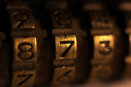 复式铜锁号组合 代码873背景图片