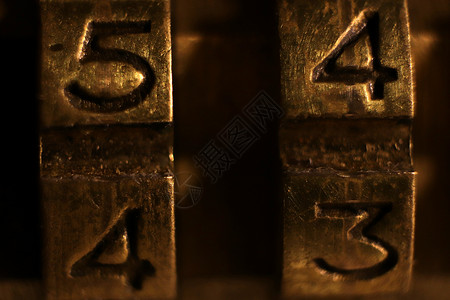 反铜锁号码5 4 4 3背景图片