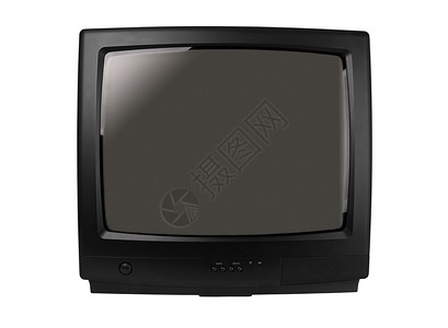 显像管彩电显示器监视器技术黑色白色电子管子电脑架子视频电视背景图片