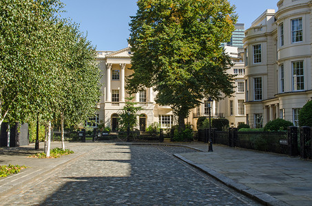 伦敦卡姆登圣安德鲁广场高清图片