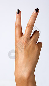 女性的手拇指女孩手臂皮肤棕榈手指手腕手势背景图片