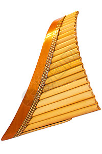 竹乐器竹叉笛背景