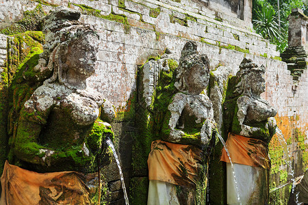 龙目岛宗教雕像高清图片