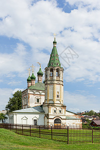 卡姆谢尔三一教会 俄罗斯莫斯科地区谢尔普霍夫的中世纪正统教会背景