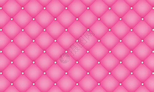 粉色钻石棒带钻石的粉色奢华质感插画