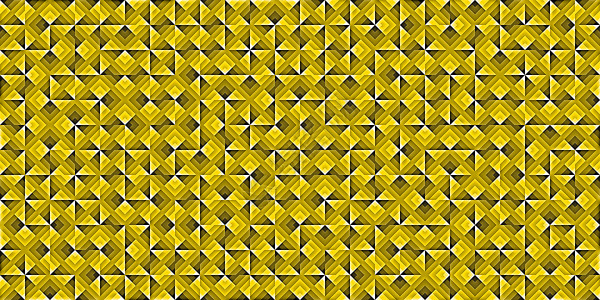 黄色现代随机填充几何形状图案背景纹理几何学矩形插图马赛克背景图片