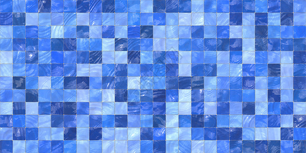 蓝色 Aqua 无缝装饰瓷砖背景纹理背景图片
