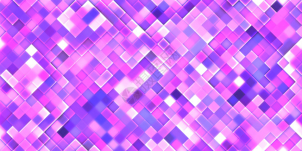 淡紫色无缝明亮的方形背景 五颜六色的马赛克网格灯纹理 美丽的现代几何平面设计背景图片