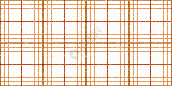 橙色无缝毫米纸背景 平铺图形网格纹理 空内衬图案空白作图数学橙子背景图片