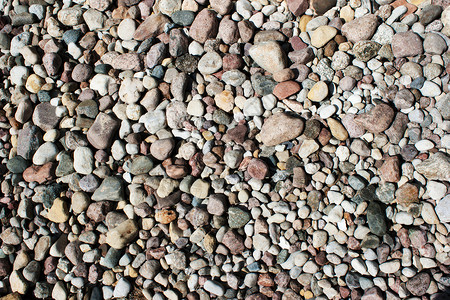 许多小石头作为纹理背景图片