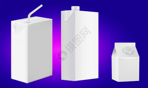 牛奶盒子抽象背景的可支配果汁套件模拟插图 P样本推广食物纸盒嘲笑咖啡可乐液体塑料杯子插画